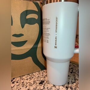 Starbucks Stanley - light blue. New with Tag.